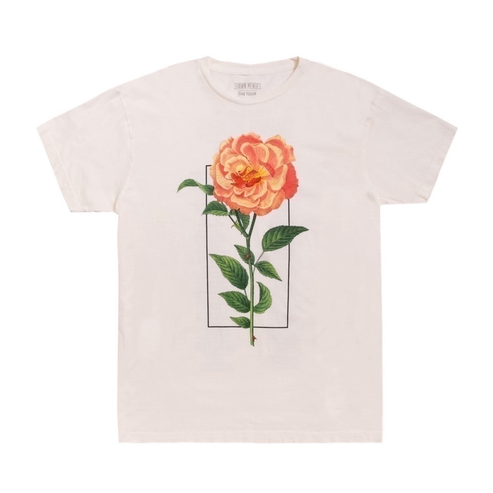 Shawn Mendes THE TOUR FLOWER T-SHIRT II